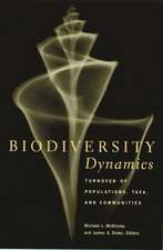 Biodiversity Dynamics – Turnover of Populations, Taxa, & Communities