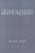 Twentieth–Century Analytic Philosophy