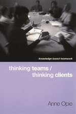 Thinking Teams / Thinking Clients – Knowledge Based Teamwork