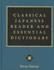 Classical Japanese Reader and Essential Dictionary