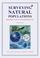 Surveying Natural Populations – Quantiative Tools for Assessing Biodiversity 2e