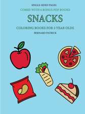 Coloring Books for 2 Year Olds (Snacks)