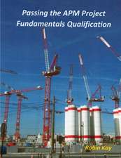 Passing the APM Project Fundamentals Qualification