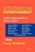 Studies in Entertainment – Critical Approaches to Mass Culture