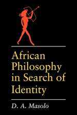 African Philosophy in Search of Identity (PAPER)