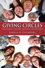 Giving Circles – Philanthropy, Voluntary Association, and Democracy