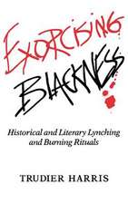 Exorcising Blackness – Historical and Literary Lynching and Burning Rituals