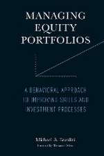 Managing Equity Portfolios