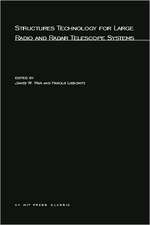 Structures Technology for Large Radio & Radar Telescope Systems