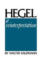 Hegel – A Reinterpretation