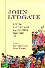 John Lydgate – Poetry, Culture, and Lancastrian England