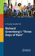 A Study Guide for Richard Greenberg's 