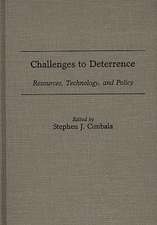 Challenges to Deterrence: Resources, Technology, and Policy