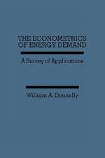 The Econometrics of Energy Demand