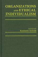 Organizations and Ethical Individualism