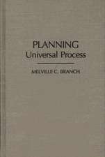 Planning: Universal Process