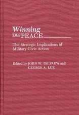 Winning the Peace: The Strategic Implications of Military Civic Action