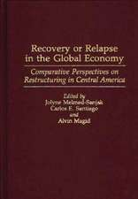 Recovery or Relapse in the Global Economy