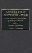 Appalachia in an International Context: Cross-National Comparisons of Developing Regions