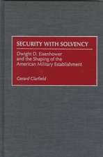 Security with Solvency