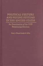 Political Culture and Voting Systems in the United States: An Examination of the 2000 Presidential Election