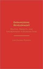 Endangering Development: Politics, Projects, and Environment in Burkina Faso