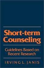 Short-Term Counseling: Guidelines Based on Recent Research