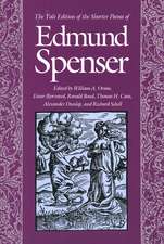 The Yale Edition of the Shorter Poems of Edmund Spenser