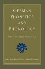 German Phonetics and Phonology: Theory and Practice