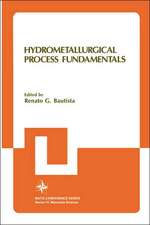 Hydrometallurgical Process Fundamentals