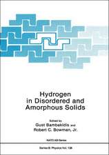 Hydrogen in Disordered and Amorphous Solids