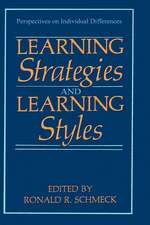 Learning Strategies and Learning Styles