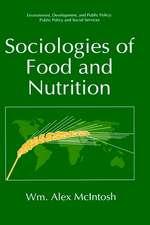 Sociologies of Food and Nutrition