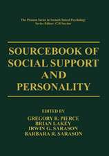 Sourcebook of Social Support and Personality