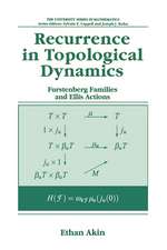 Recurrence in Topological Dynamics: Furstenberg Families and Ellis Actions