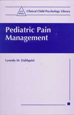 Pediatric Pain Management