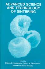 Advanced Science and Technology of Sintering