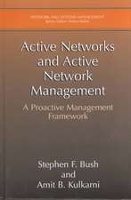 Active Networks and Active Network Management: A Proactive Management Framework