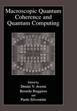 Macroscopic Quantum Coherence and Quantum Computing