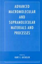 Advanced Macromolecular and Supramolecular Materials and Processes