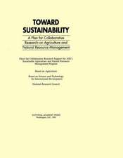 Toward Sustainability