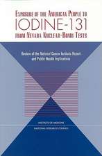 Exposure of the American People to Iodine-131 from Nevada Nuclear-Bomb Tests