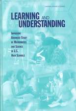 Learning and Understanding: Improving Advanced Study of Mathematics and Science in U.S. High Schools