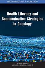 Health Literacy and Communication Strategies in Oncology