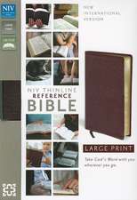 Thinline Reference Bible-NIV-Large Print