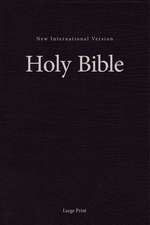 NIV, Pew and Worship Bible, Large Print, Hardcover, Black, Comfort Print