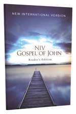 NIV, Pocket Gospel of John, Reader's Edition, Paperback