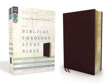 NIV, Biblical Theology Study Bible (Trace the Themes of Scripture), Bonded Leather, Burgundy, Comfort Print: Follow God’s Redemptive Plan as It Unfolds throughout Scripture