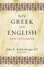 NIV Greek and English New Testament