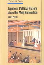 Japanese Political History Since the Meiji Restoration, 1868-2000